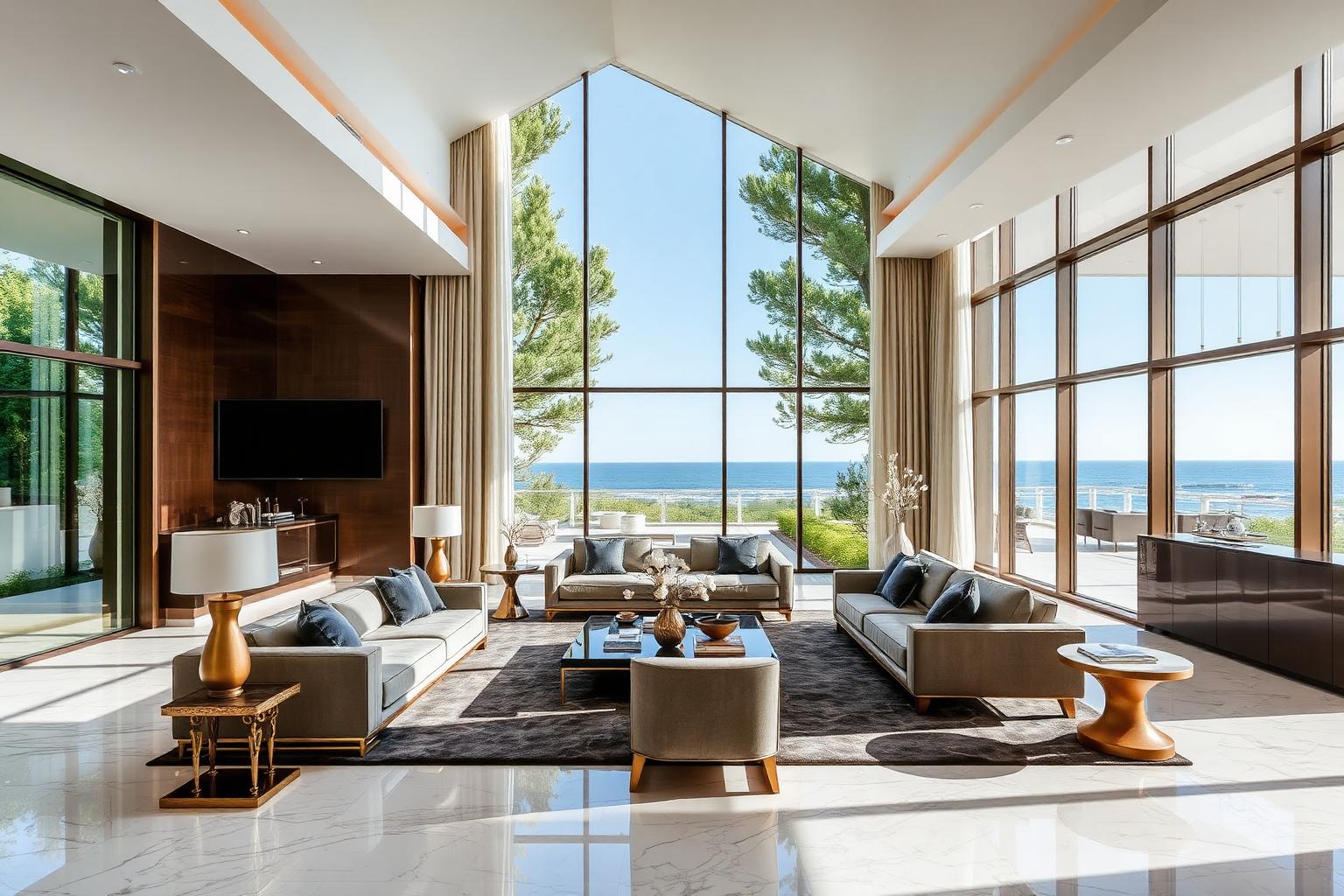 Aethera Business District — Signature Living Room