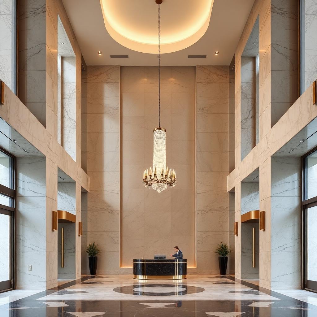 Aethera Business District — Residence Lobby